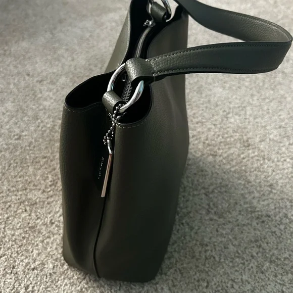 COACH Mollie Town Olive Bucket Bag - Picture 3 of 13